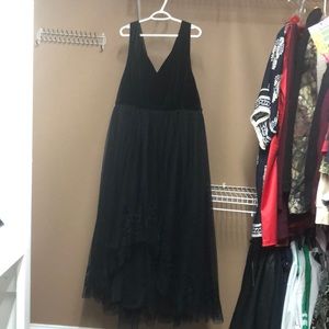 Torrid black formal dress